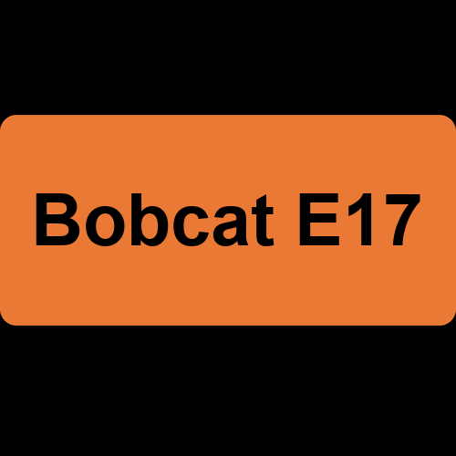 Bobcat E17